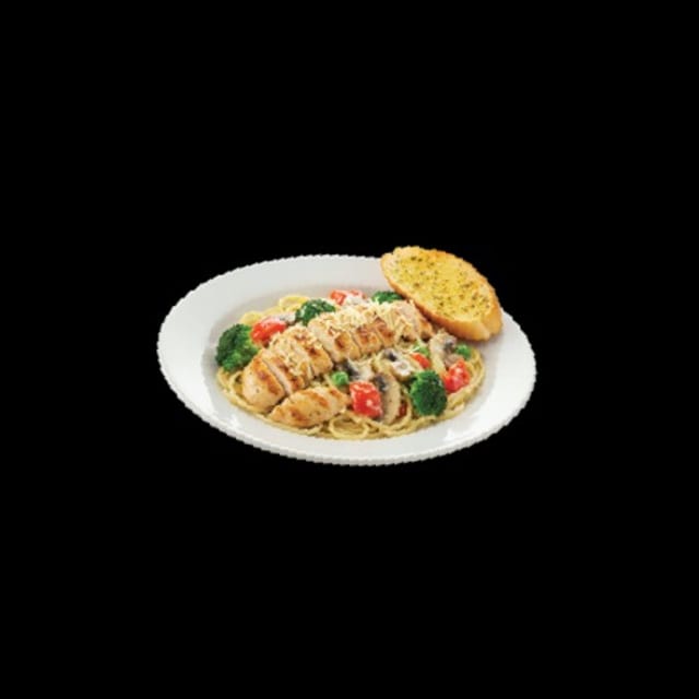 Chicken Alfredo.
