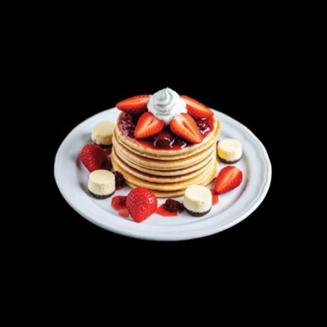 I Heart Cheesecake Pancakes.