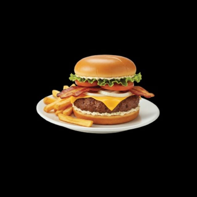 Bacon Cheese Smashburger.