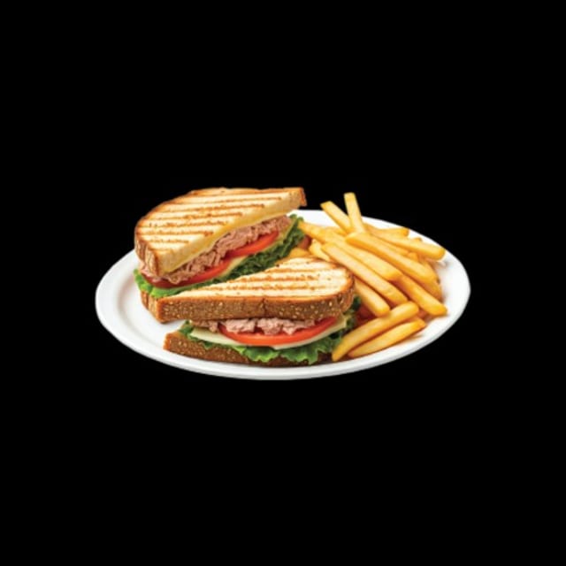 Tuna Melt Sandwich.