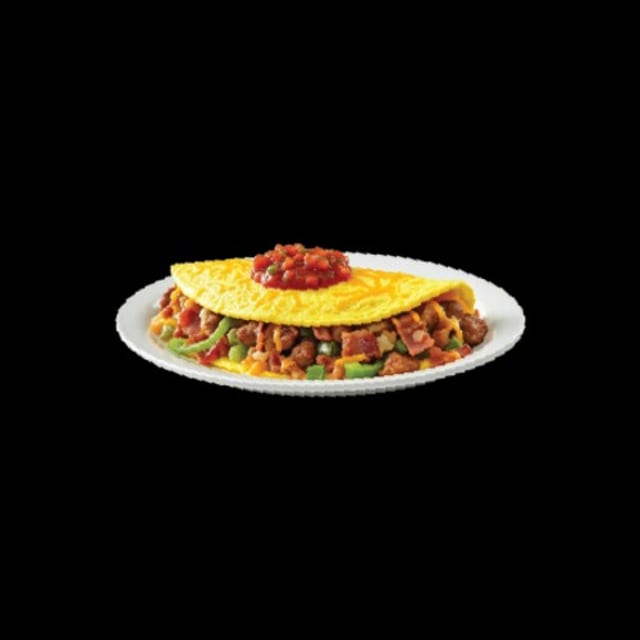 Meat Lovers Omelette.