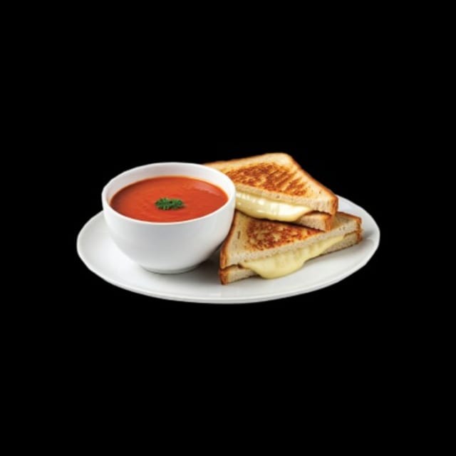 Grilled Cheese and Tomato Soup.