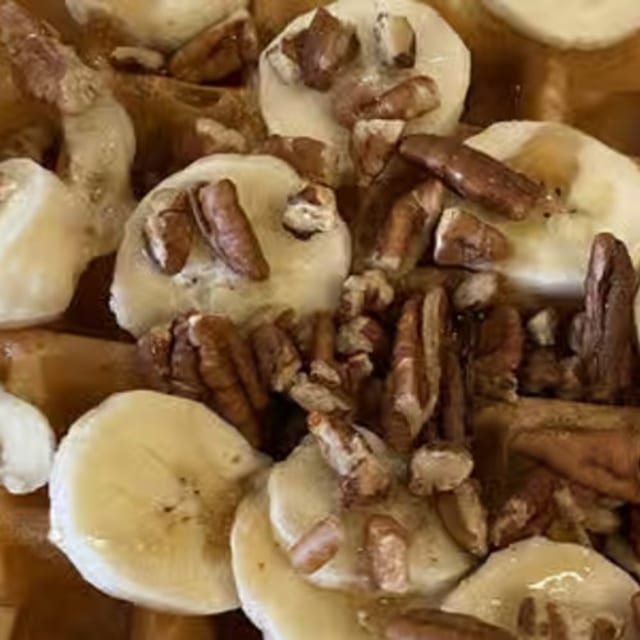 Banana Nut Waffle.