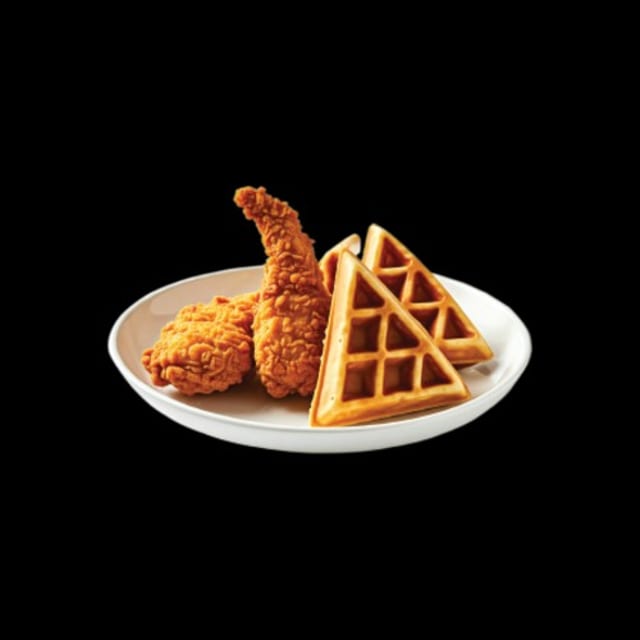Little Heart's Chicken and Waffle.