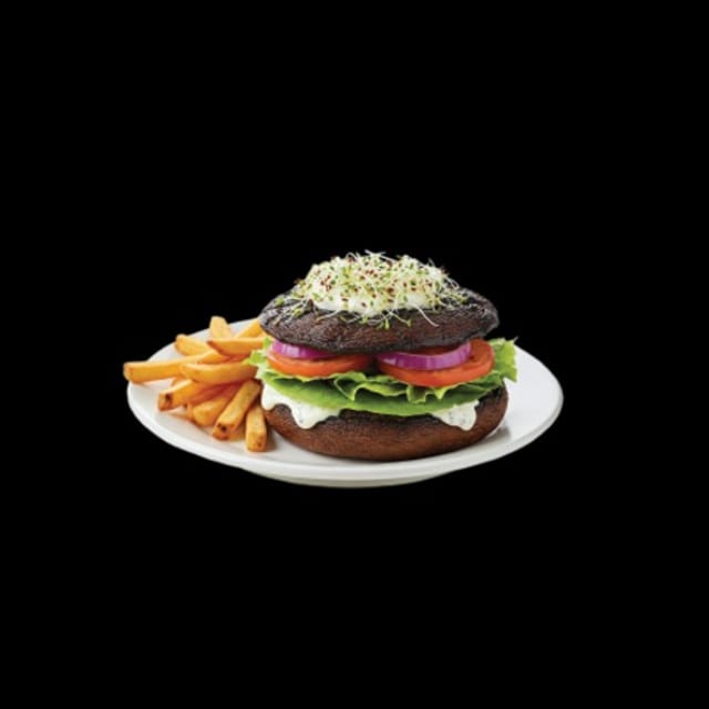 Portabella Burger.