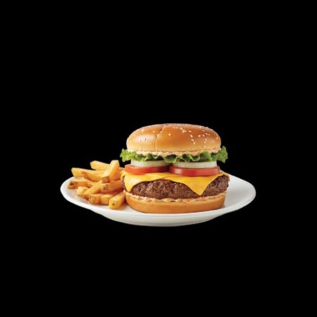 Classic Single Smashburger.