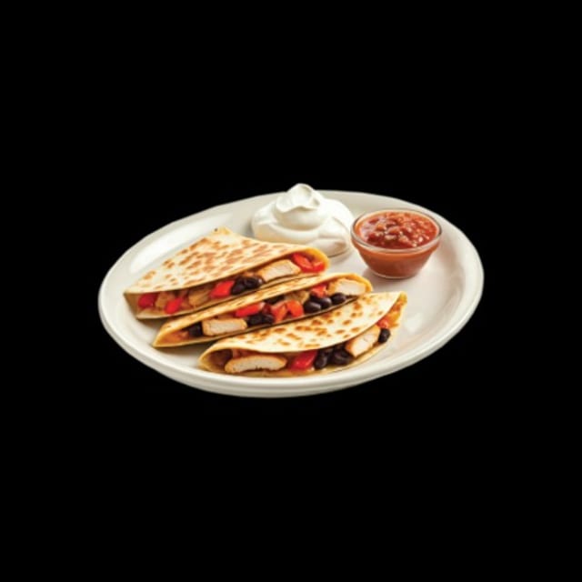 Chicken Quesadilla Late Night.