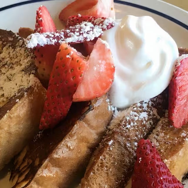 Texas French Toast Combo with Fruit.