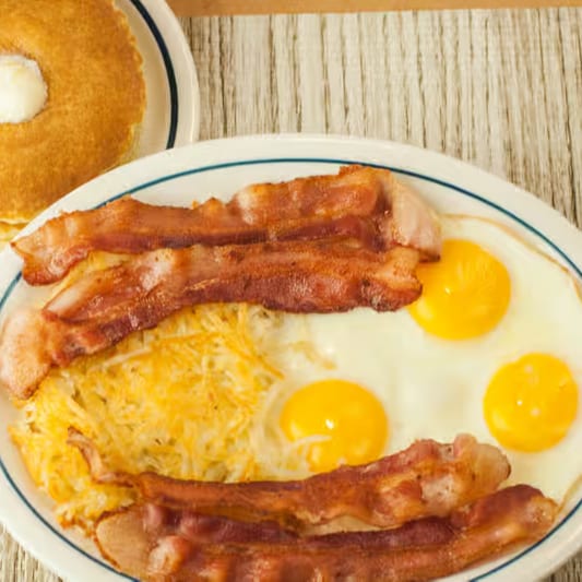 Bacon and Eggs Combo.