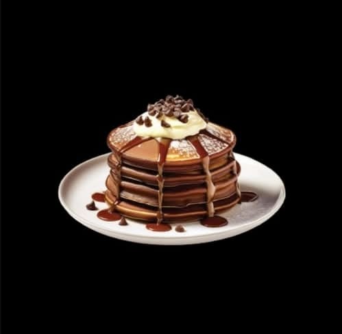 Chocolate Pancakes.