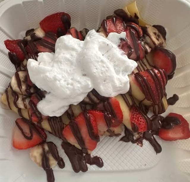 Nutella Crepes.